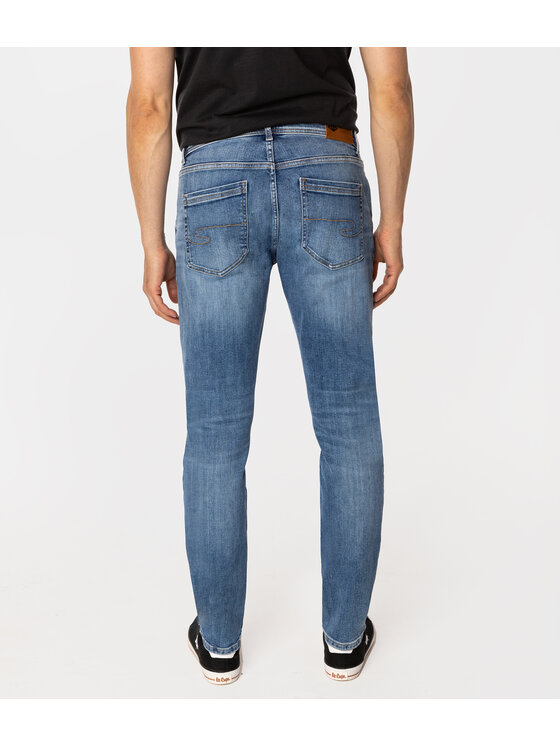 Lee Cooper Lee Cooper Jeansy DENZEL Niebieski Slim Fit