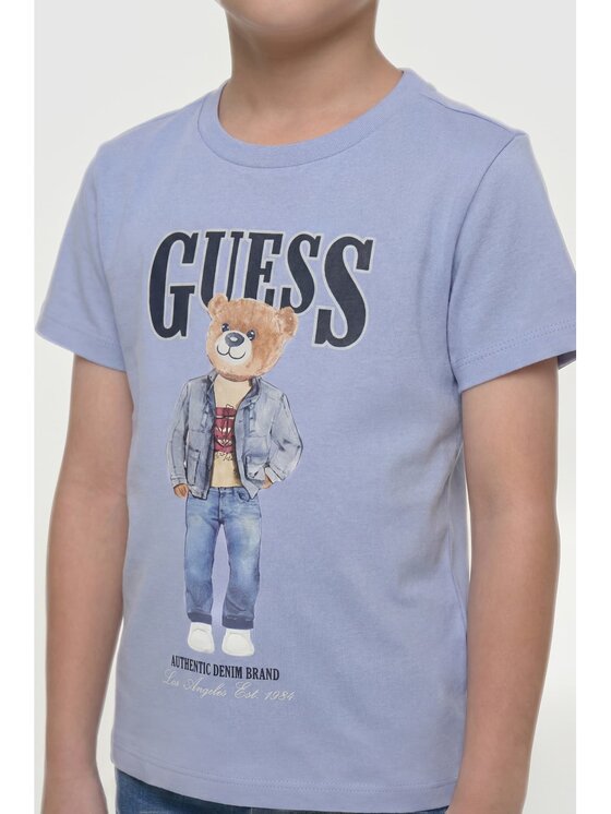 Guess Kids Guess Kids T-Shirt 180847 Niebieski Classic Fit