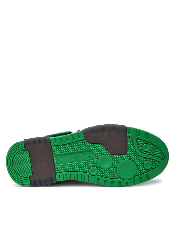 Off-White Off-White Сникърси OMIA259S23LEA0015510 Зелен