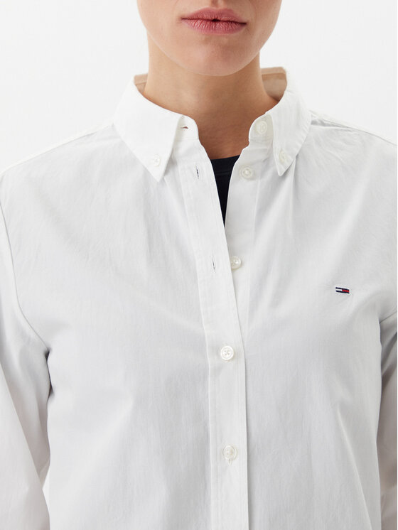 Tommy Jeans Tommy Jeans Hemd DW0DW20290 Weiß Regular Fit
