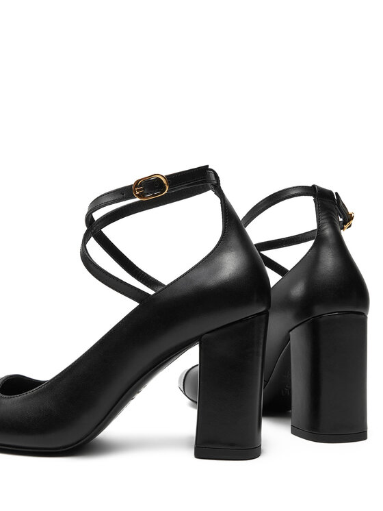 Stuart Weitzman Stuart Weitzman Salonke Eden Strap 85 SK085 Crna