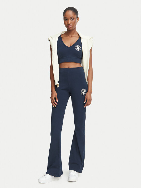 Tommy Hilfiger Tommy Hilfiger Sportinė liemenėlė UW0UW06627 Tamsiai mėlyna