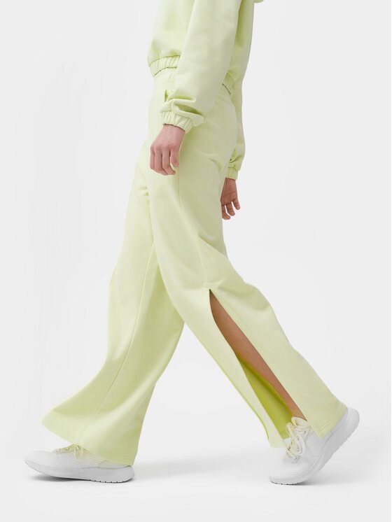 4F 4F Pantaloni da tuta 4FSS23TTROF553-42S Verde