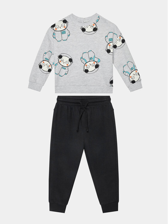 OVS OVS Jogginganzug 1819379 Grau Regular Fit