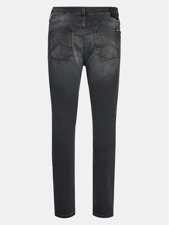 Mustang Mustang Jeansy Frisco 1013612 Šedá Skinny Fit