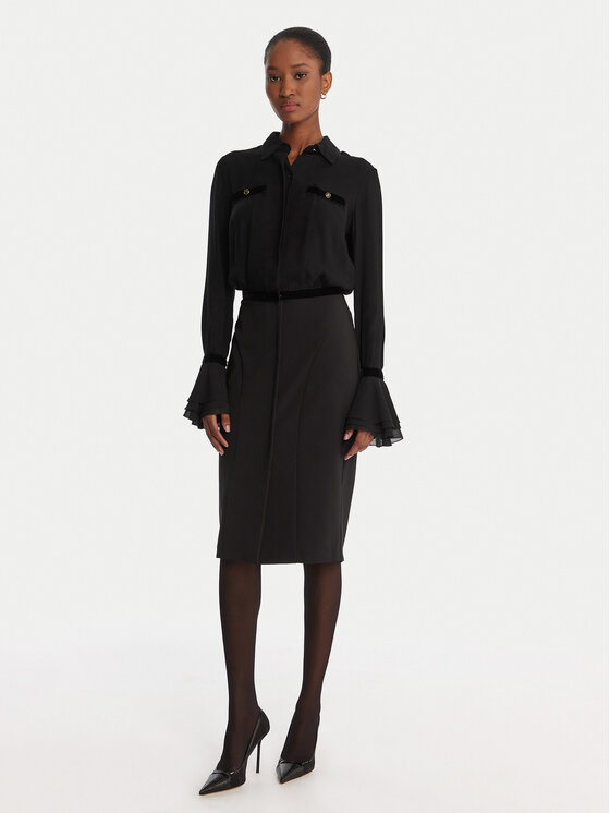 Rinascimento Rinascimento Спідниця-олівець CFC0125561003 Чорний Slim Fit