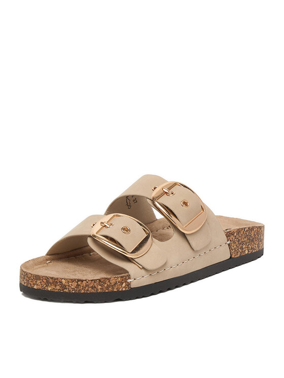 JENNY JENNY Pantoletten CEO-WS1128-52 Beige