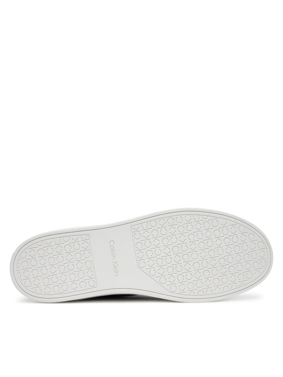 Calvin Klein Calvin Klein Sneakersy Clean Cup Low Laceup Oxf Su HM0HM01880 Granatowy