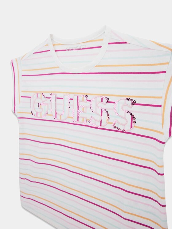 Guess Kids Guess Kids Tank top 182420 Kolorowy Classic Fit