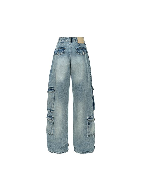 MissDenim MissDenim Jeansy Baggy Niebieski Boyfriend Fit