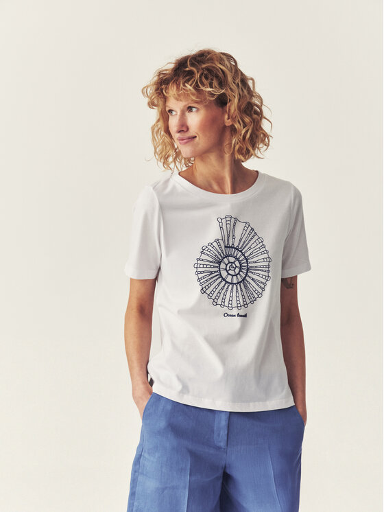 TATUUM TATUUM T-Shirt RAMIRA 1 Biały Classic Fit