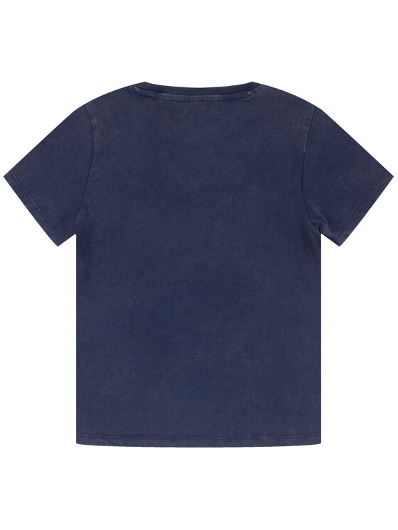 Guess Guess Marškinėliai L01I13 K82C0 Tamsiai mėlyna Regular Fit