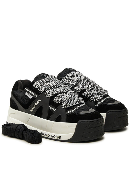 Naked Wolfe Naked Wolfe Sneakersy Slide Černá