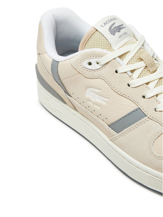 Lacoste Lacoste Sneakersy T-Clip 7-48SMA0032 Beżowy
