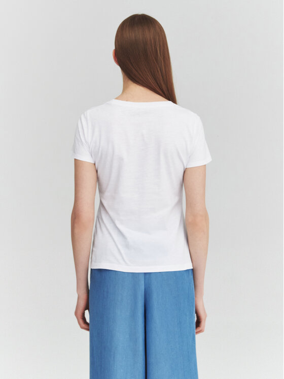 TATUUM TATUUM T-Shirt ANTINI Biały Classic Fit