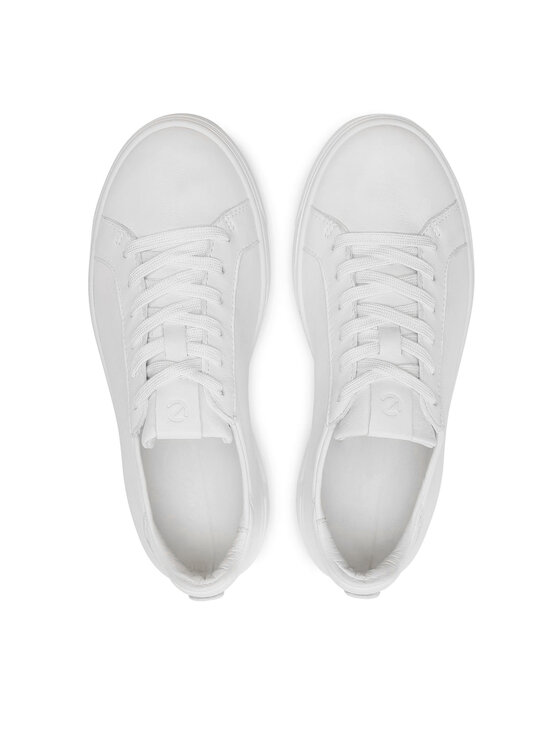 ECCO ECCO Sneakersy Street Tray W 29114301007 Biela