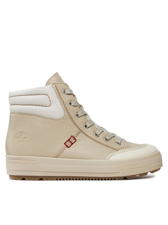 Rieker Rieker Schnürschuhe N2772-60 Beige