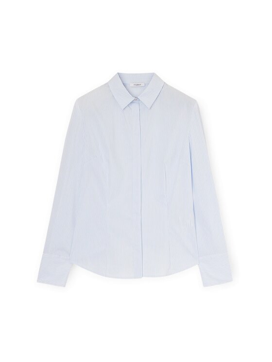 Motivi Motivi Camicia 5326Q100845N011 Turchese Slim Fit