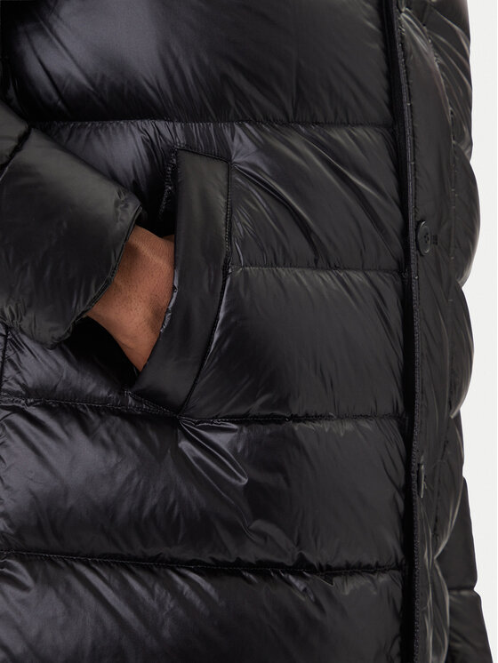 Blauer Blauer Kurtka puchowa 25WBLUK03147 Czarny Regular Fit