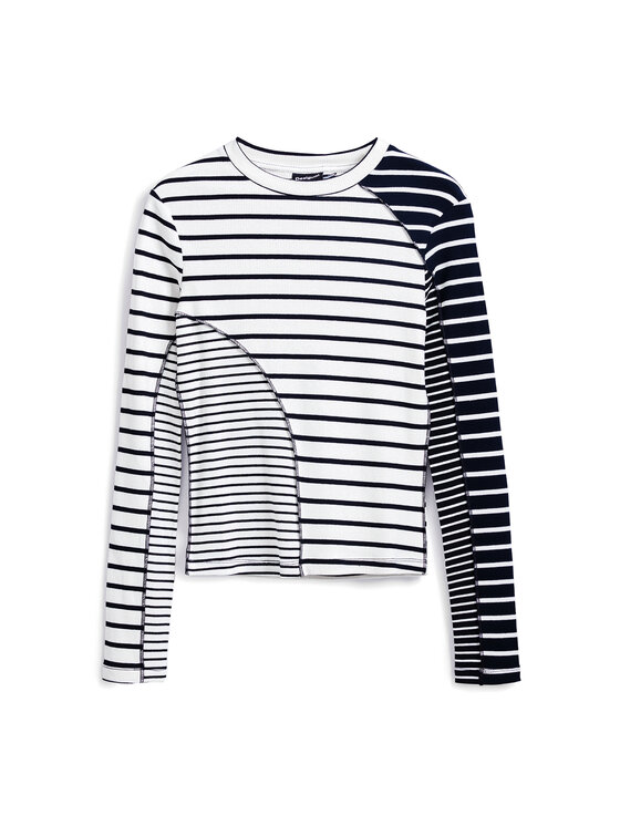 Desigual Desigual Blúzka 25SWTK92 Biela Regular Fit