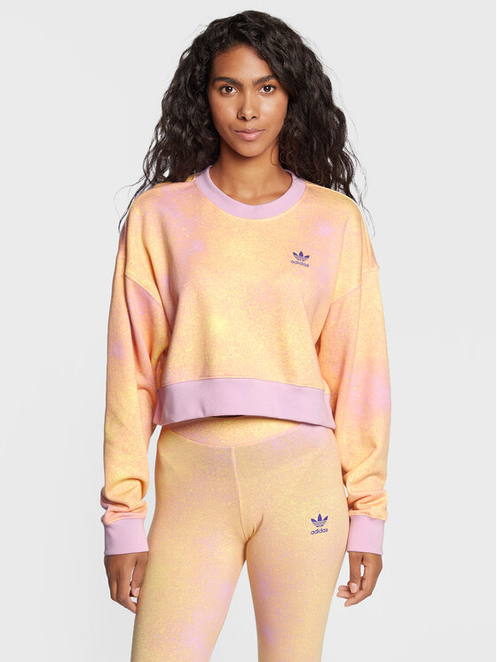 Felpa Allover Print HL6599 Multicolore Loose Fit