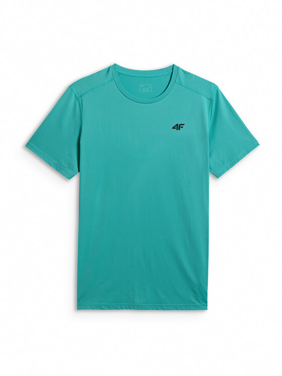 4F 4F Koszulka techniczna MULTI ACTIVE Turkusowy Regular Fit