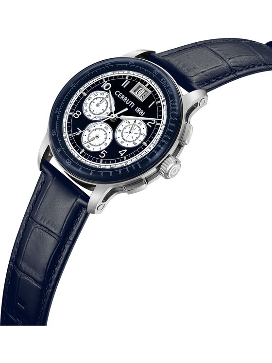 Cerruti 1881 Cerruti 1881 Zegarek Cerruti-CIWGC0084603 Niebieski