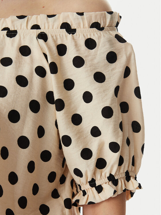 Morgan Morgan Bluse 261-OVITA Beige Regular Fit