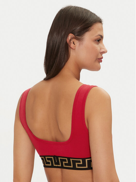 Versace Versace Biustonosz top 1013323 1A10011 Czerwony