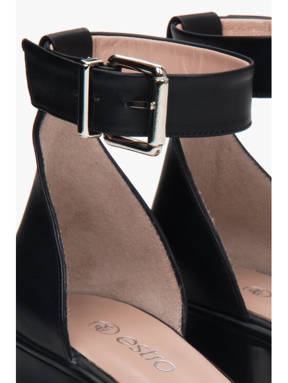 Estro Estro Σανδάλια ER00117366 Μαύρο