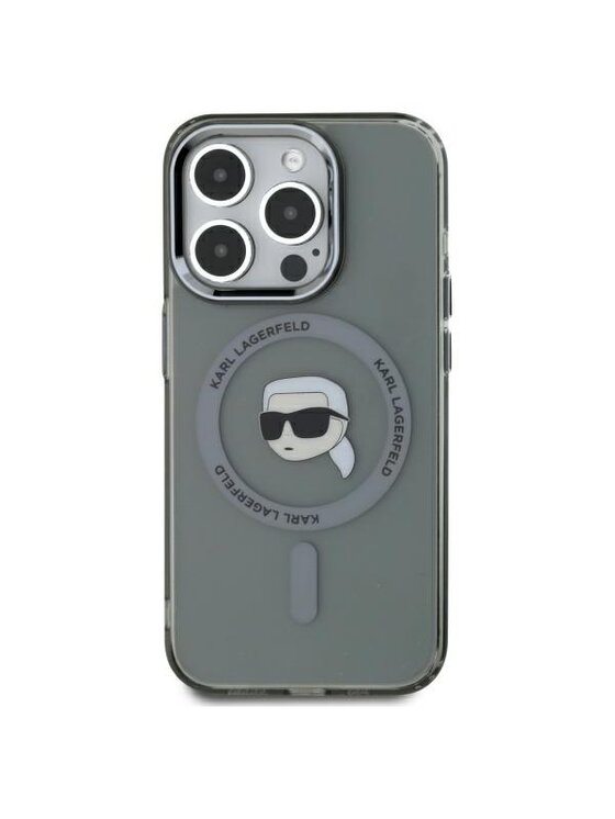 KARL LAGERFELD KARL LAGERFELD Etui na telefon Apple iPhone 15 Pro Max Czarny