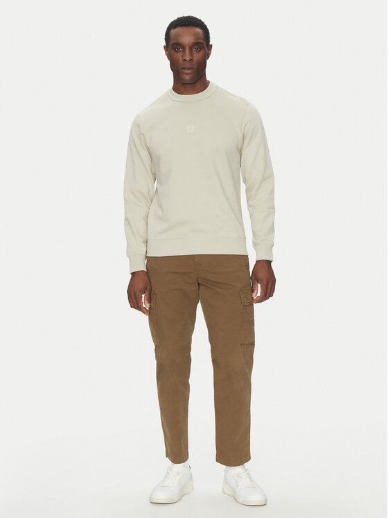 BOSS BOSS Суитшърт 50536779 Бежов Regular Fit