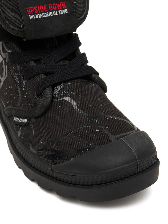 Palladium Palladium Schnürstiefeletten Baggy Hopper Tunnels 94625-008-M Schwarz