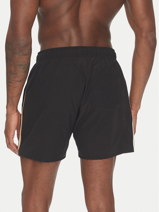 BOSS Boss Szorty kąpielowe Iconic 50491594 Czarny Regular Fit