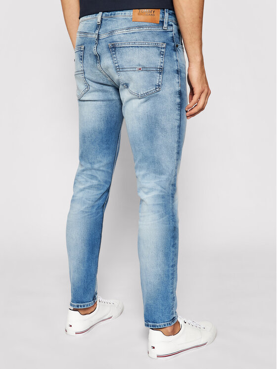 Tommy Jeans Tommy Jeans Traperice Austin DM0DM09555 Plava Slim Fit
