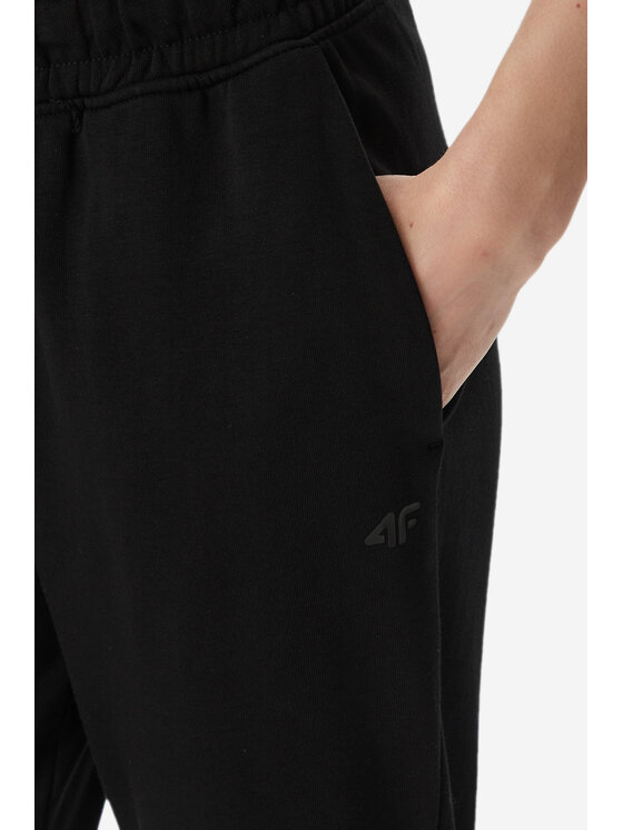 4F 4F Pantaloni da tuta 4FWMM00TTROF1138-20S Nero Regular Fit