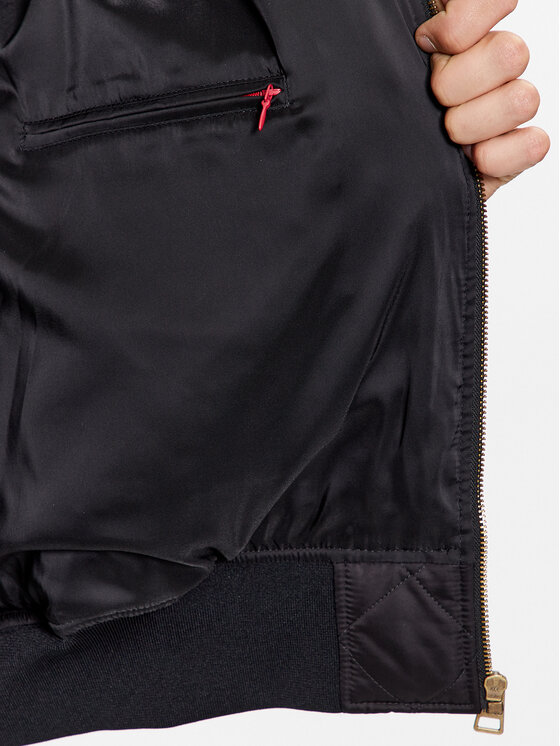 HUGO Hugo Bomber dzseki Bonod2341 50496402 Fekete Regular Fit