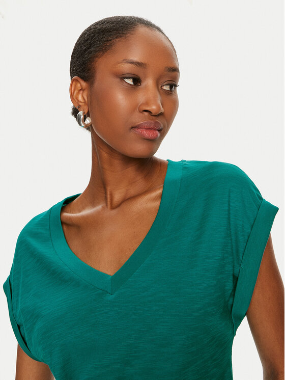 United Colors Of Benetton United Colors Of Benetton Majica 3BVXD401B Zelena Regular Fit