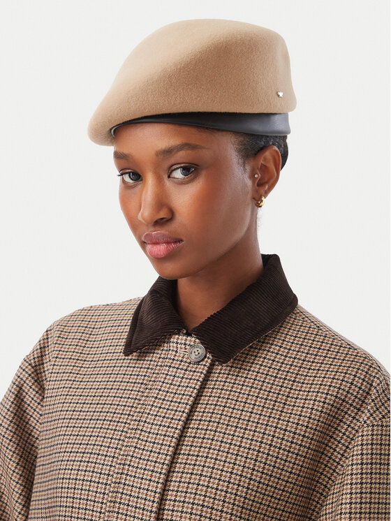 Weekend Max Mara Weekend Max Mara Beret Manto 2625576024 Brązowy jasny