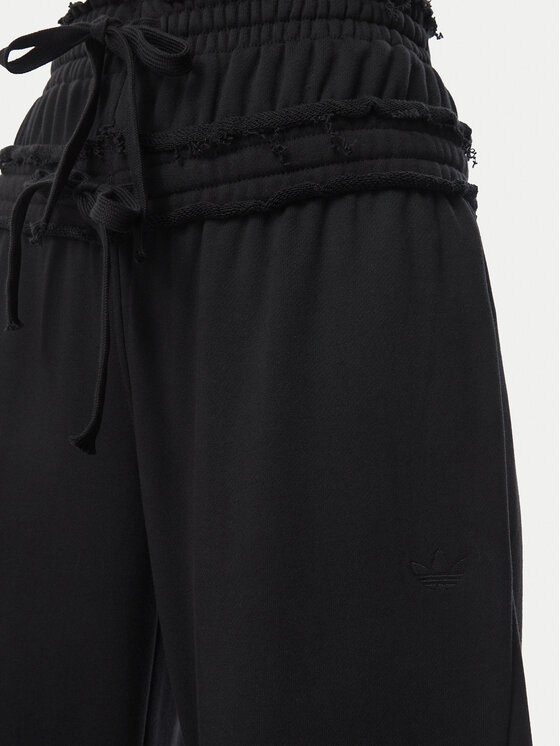 adidas adidas Sporta bikses Sst Double Waisted KS9235 Melns Relaxed Fit