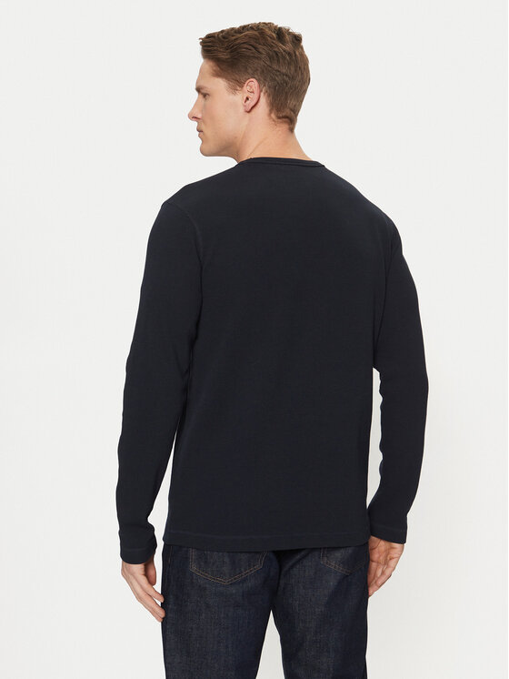 BOSS BOSS Longsleeve Tempesto 50520725 Blu scuro Regular Fit