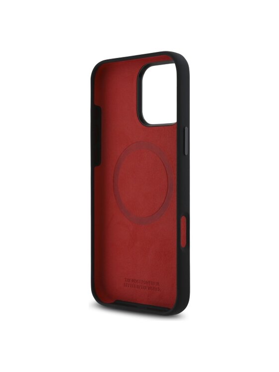 BMW Motorsport BMW Motorsport Etui na telefon Silicone Hexagon Red Line Czerwony