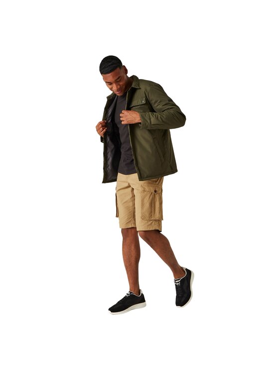 Regatta Regatta Kurtka puchowa Vinca Shacket Khaki Long Fit