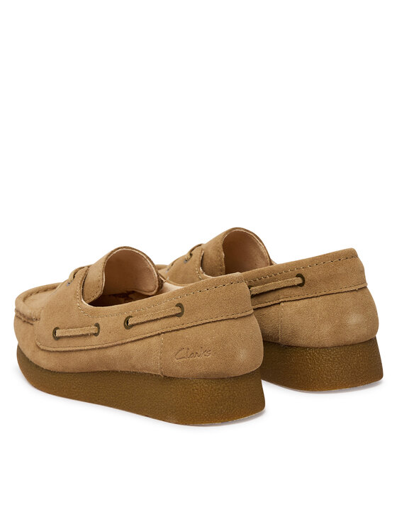 Clarks Clarks Félcipő WallabeeEVOSea 26186339 Barna