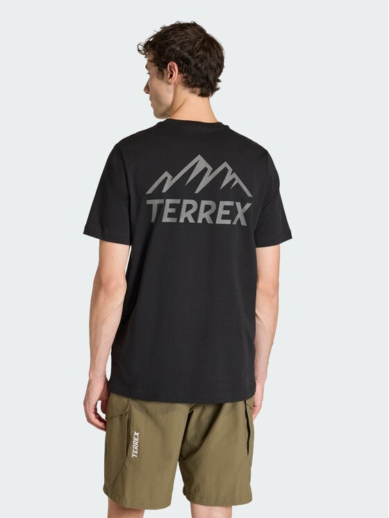 adidas adidas Koszulka techniczna 161507 Czarny Regular Fit