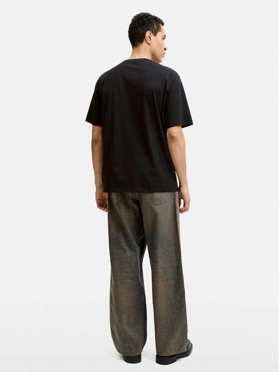 Jack & Jones Jack & Jones Tričko Gradient Print 12288094 Čierna Regular Fit
