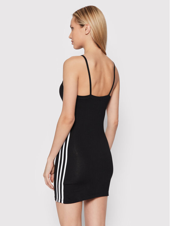 adidas adidas Nyári ruha adicolor Classics HC2039 Fekete Slim Fit
