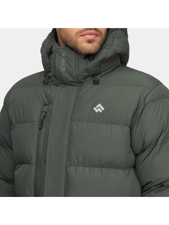Alpinus Alpinus Płaszcz zimowy Trolltunga Zielony Regular Fit