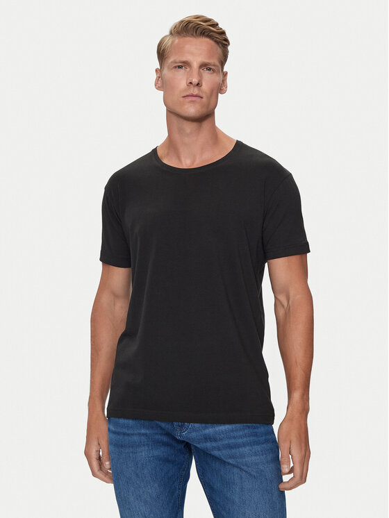 Pierre Cardin Pierre Cardin 2 marškinėlių komplektas 29990.000.9000 Juoda Modern Fit