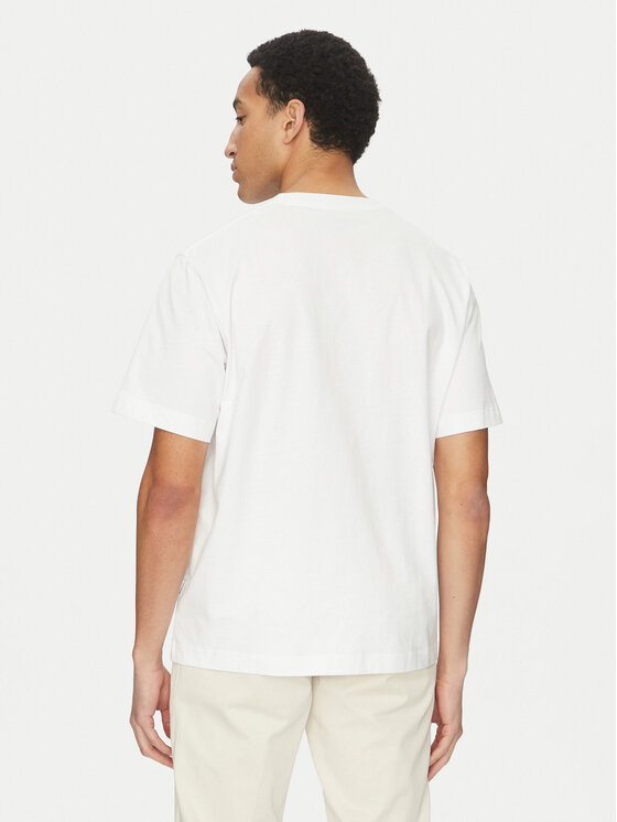 Jack&Jones Jack&Jones Majica Islington 12273019 Bela Loose Fit
